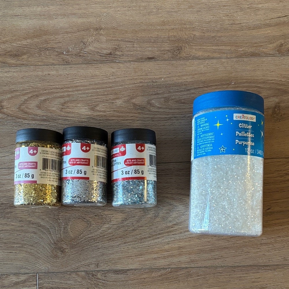 Gifts for Anyone🎁✨Glitter Collection - Gold, Silver, White